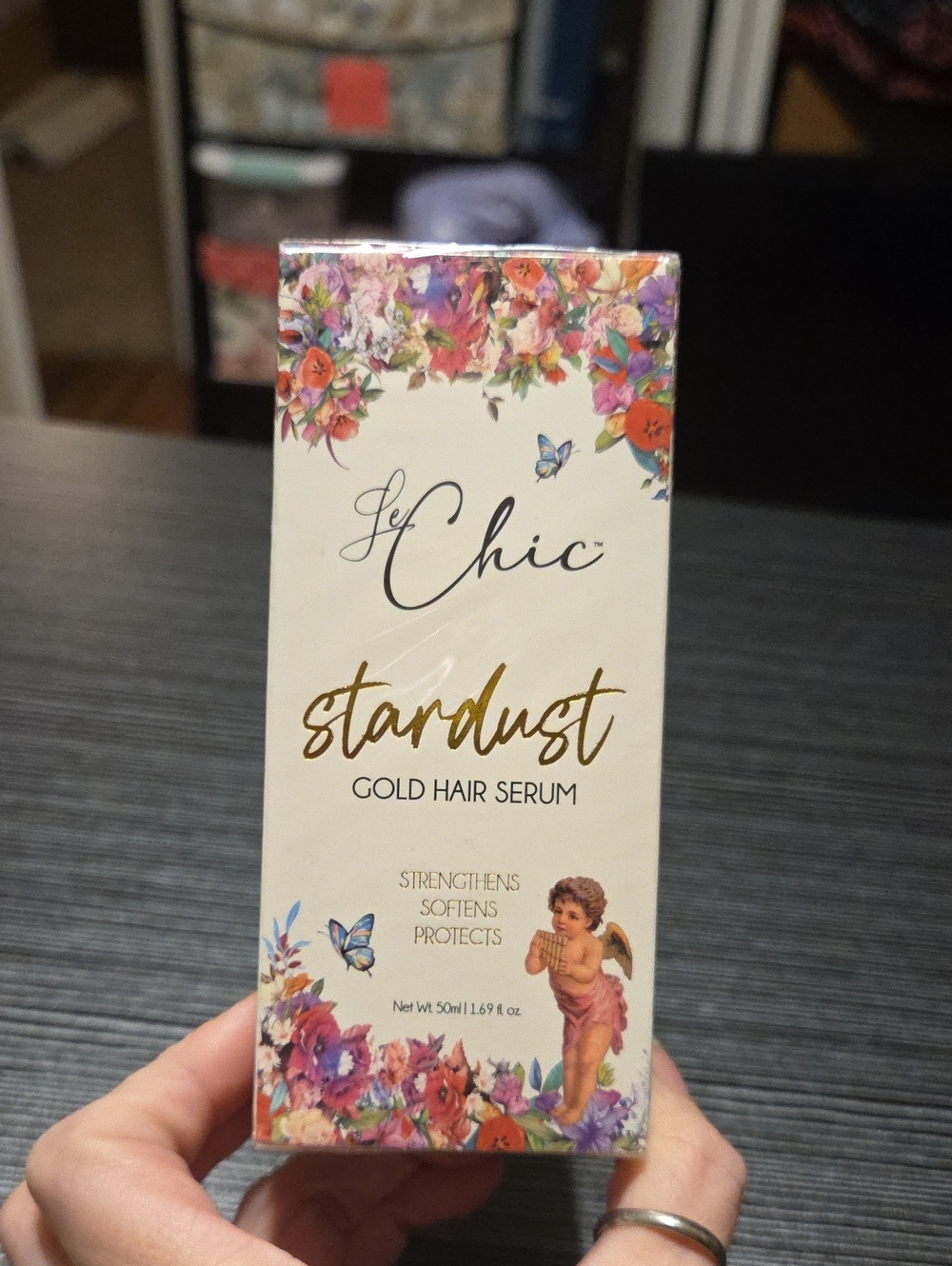 NWT Le Chic Stardust Gold Hair Serum